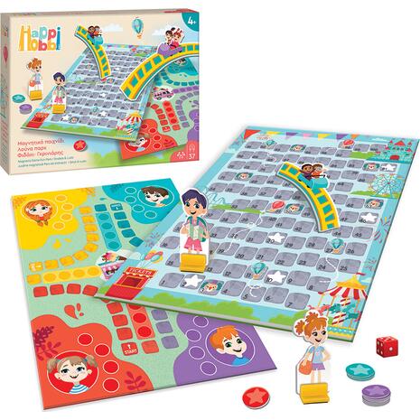 Happihobbi magnet Λούνα παρκ - Φιδάκι- γκρινιάρης