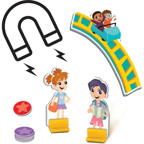 Happihobbi magnet Λούνα παρκ - Φιδάκι- γκρινιάρης