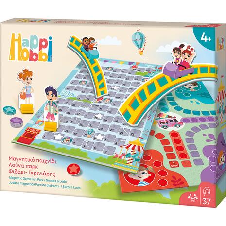Happihobbi magnet Λούνα παρκ - Φιδάκι- γκρινιάρης