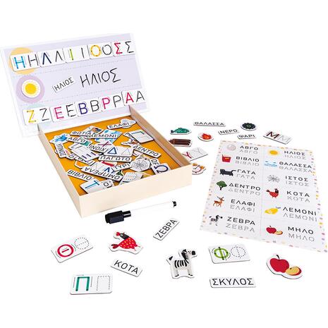 HappiHobbi Μαθαίνω Να Γράφω 72 Εκπαιδευτικοί Χάρτινοι Μαγνήτες Για 5+ Χρονών