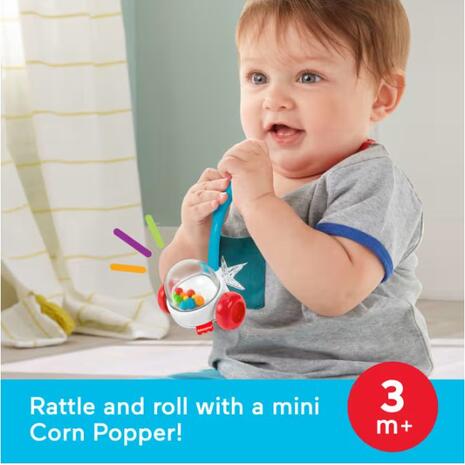 Mattel Fisher-Price Κουδουνίστρες Κλασικά Παιχνίδια - Σετ Των 2 JKP54