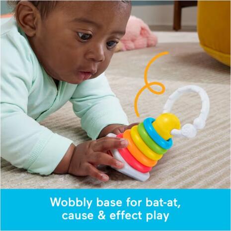 Mattel Fisher-Price Κουδουνίστρες Κλασικά Παιχνίδια - Σετ Των 2 JKP54