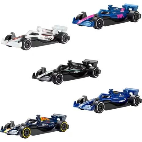 Hot Wheels Σετ με 5 Αυτοκινητάκια Formula 1