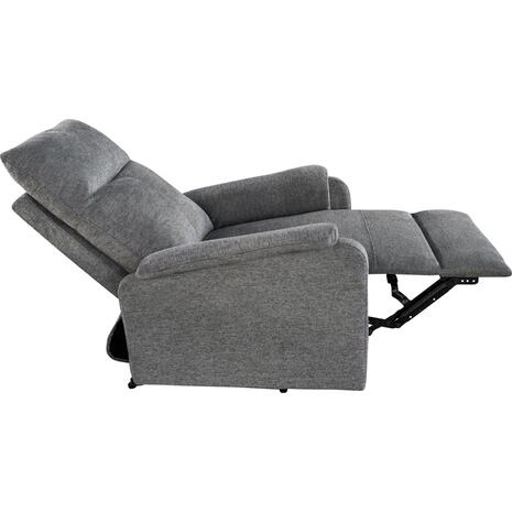 ΠΟΛΥΘΡΟΝΑ RELAX ΜΕ ΗΛΕΚΤΡΙΚΗ ΑΝΑΚΛΙΣΗ SYNTHIA HM3309.03 ΓΚΡΙ ΥΦΑΣΜΑ 75x87x102Yεκ