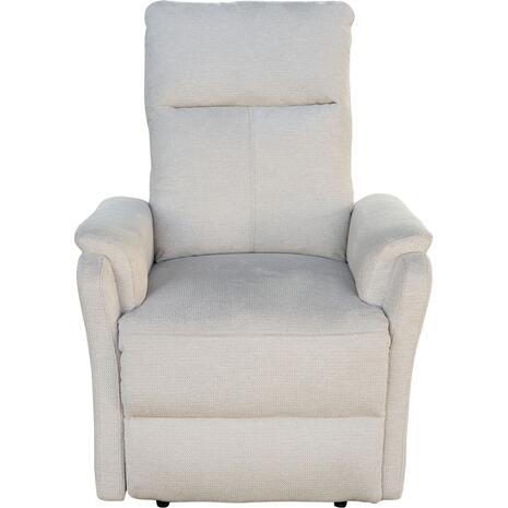 ΠΟΛΥΘΡΟΝΑ RELAX ΜΕ ΗΛΕΚΤΡΙΚΗ ΑΝΑΚΛΙΣΗ SYNTHIA HM3309.01 ΜΠΕΖ ΥΦΑΣΜΑ 75x87x102Yεκ