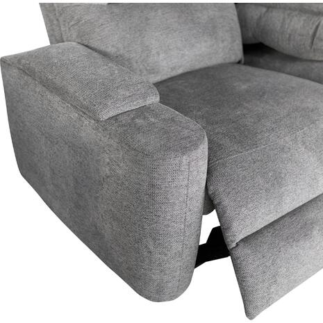 ΚΑΝΑΠΕΣ ΔΕΞΙΑ ΓΩΝΙΑ SYNTHIA HM3308.03R ΑΝΑΚΛΙΣΗ & ΑΠΟΘ.ΧΩΡΟΣ--ΓΚΡΙ 246x159x97Υεκ