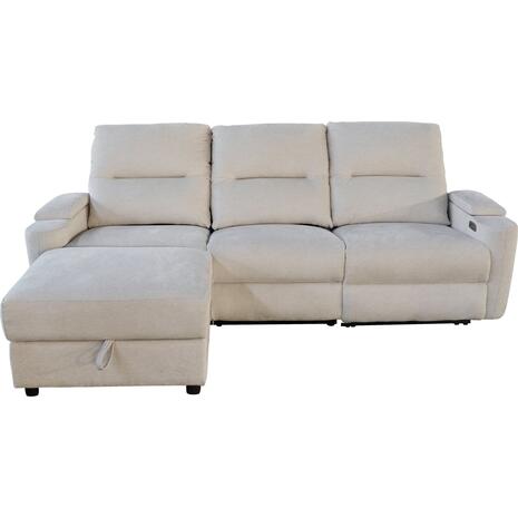 ΚΑΝΑΠΕΣ ΑΡΙΣΤΕΡΗ ΓΩΝΙΑ SYNTHIA HM3308.01L ΑΝΑΚΛΙΣΗ & ΑΠΟΘ.ΧΩΡΟΣ--ΜΠΕΖ 246x159x97Υεκ