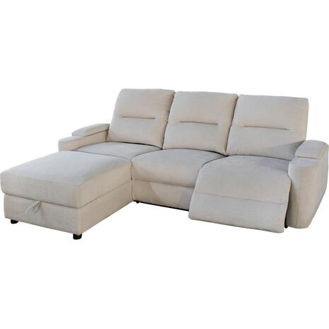 ΚΑΝΑΠΕΣ ΑΡΙΣΤΕΡΗ ΓΩΝΙΑ SYNTHIA HM3308.01L ΑΝΑΚΛΙΣΗ & ΑΠΟΘ.ΧΩΡΟΣ--ΜΠΕΖ 246x159x97Υεκ