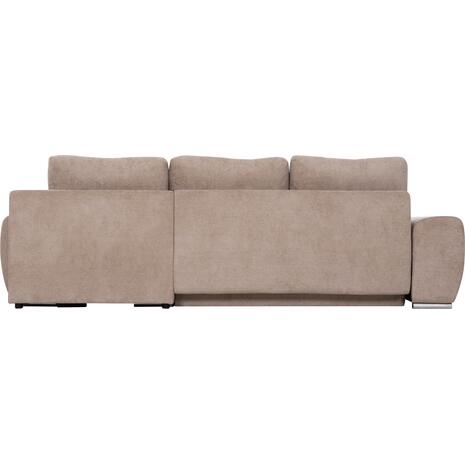 ΚΑΝΑΠΕΣ ΚΡΕΒΑΤΙ ΔΕΞΙΑ ΓΩΝΙΑ COMFYRA HM3336.03R ΜΠΕΖ ΥΦΑΣΜΑ 270x181x75Υεκ