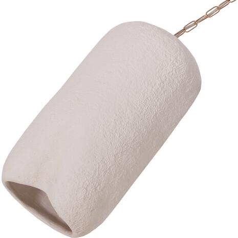 ΦΩΤΙΣΤΙΚΟ ΟΡΟΦΗΣ ΚΡΕΜΑΣΤΟ LOGKY HM4704.02S--FIBER CEMENT ΛΕΥΚΟ Φ24x47Υεκ