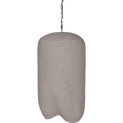 ΦΩΤΙΣΤΙΚΟ ΟΡΟΦΗΣ ΚΡΕΜΑΣΤΟ LOGKY HM4704.03L--FIBER CEMENT ΓΚΡΙ 35x35x67Υεκ