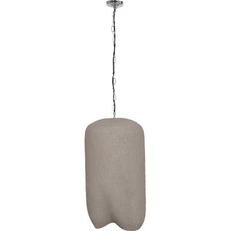 ΦΩΤΙΣΤΙΚΟ ΟΡΟΦΗΣ ΚΡΕΜΑΣΤΟ LOGKY HM4704.03L--FIBER CEMENT ΓΚΡΙ 35x35x67Υεκ