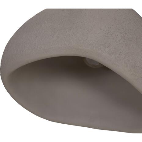 ΦΩΤΙΣΤΙΚΟ ΟΡΟΦΗΣ ΚΡΕΜΑΣΤΟ JAYLEN HM4703.03L FIBER CEMENT ΓΚΡΙ 65x55x45Υεκ.