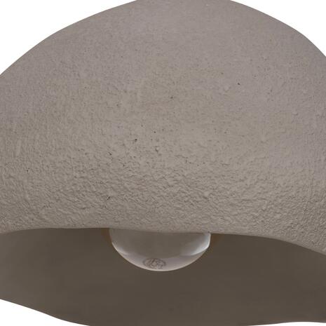 ΦΩΤΙΣΤΙΚΟ ΟΡΟΦΗΣ ΚΡΕΜΑΣΤΟ JAYLEN HM4703.03S FIBER CEMENT ΓΚΡΙ 44x39x30Υεκ.