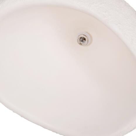 ΦΩΤΙΣΤΙΚΟ ΟΡΟΦΗΣ ΚΡΕΜΑΣΤΟ JAYLEN HM4703.02L FIBER CEMENT ΛΕΥΚΟ 65x55x45Υεκ.