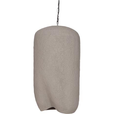 ΦΩΤΙΣΤΙΚΟ ΟΡΟΦΗΣ ΚΡΕΜΑΣΤΟ LOGKY HM4704.03L--FIBER CEMENT ΓΚΡΙ 35x35x67Υεκ