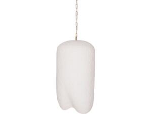 ΦΩΤΙΣΤΙΚΟ ΟΡΟΦΗΣ ΚΡΕΜΑΣΤΟ LOGKY HM4704.02L--FIBER CEMENT ΛΕΥΚΟ 35x35x67Υεκ