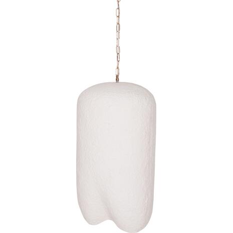 ΦΩΤΙΣΤΙΚΟ ΟΡΟΦΗΣ ΚΡΕΜΑΣΤΟ LOGKY HM4704.02L--FIBER CEMENT ΛΕΥΚΟ 35x35x67Υεκ