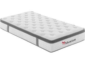 ΣΤΡΩΜΑ ΜΟΝΟ SILENTIUM HM749.01 POCKET SPRINGS--ΛΕΥΚΟ 90x190x30Υεκ.