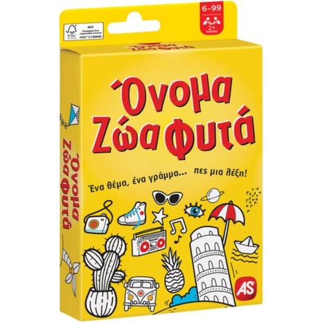 As company Παιχνίδι Με Κάρτες Όνομα Ζώα Φυτά (1040-21405)