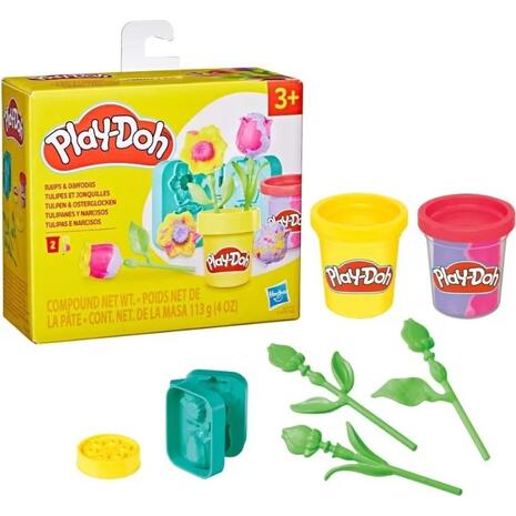 Hasbro Play-Doh Σετ Tulips & Daffodils G2476 / G2478