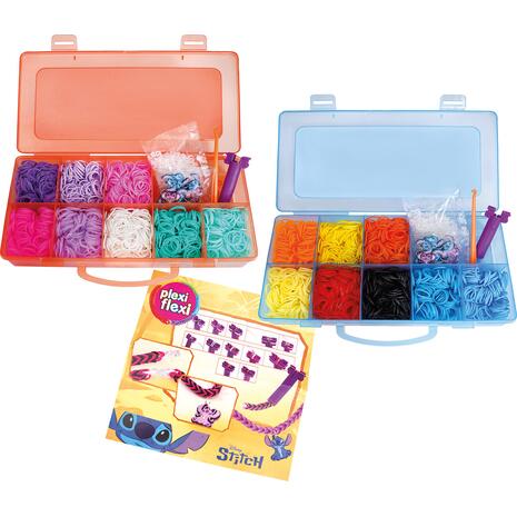 Plexi flexi stitch θήκη με 2400 λαστιχάκια and 12 αξεσουάρ για 5+ 1080-25578