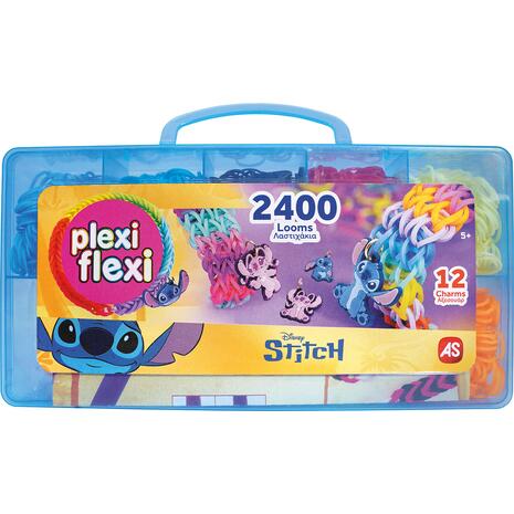 Plexi flexi stitch θήκη με 2400 λαστιχάκια and 12 αξεσουάρ για 5+ 1080-25578
