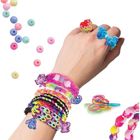 Plexi flexi stitch θήκη με 2400 λαστιχάκια and 12 αξεσουάρ για 5+ 1080-25578