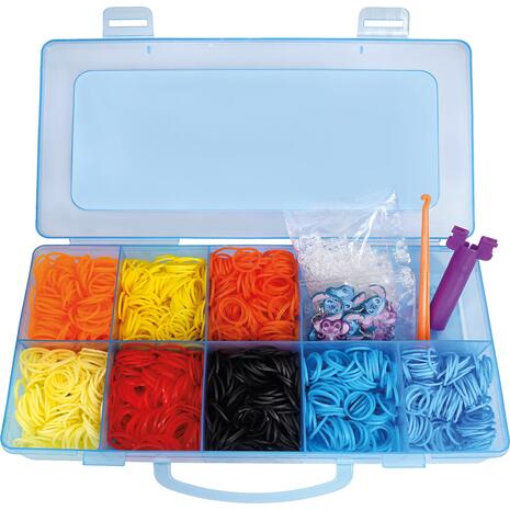 Plexi flexi stitch θήκη με 2400 λαστιχάκια and 12 αξεσουάρ για 5+ 1080-25578