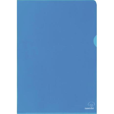 Ζελατίνα "L" Typotrust PP Α4 200mic ημιδιάφανη Μπλε (1 τεμάχιο)
