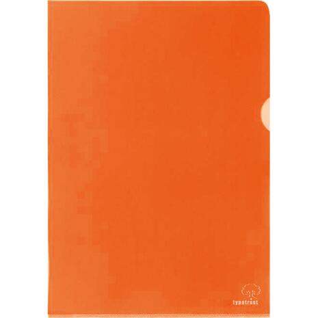 Ζελατίνα "L" Typotrust PP Α4 200mic ημιδιάφανη Πορτοκαλί (1 τεμάχιο)