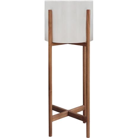 ΓΛΑΣΤΡΑ ΕΣΩΤ.ΧΩΡΟΥ RENTIL HM4684.02L FIBER CEMENT ΧΡΩΜΑ ΛΕΥΚΟ--ΒΑΣΗ TEAK Φ27x66Υεκ