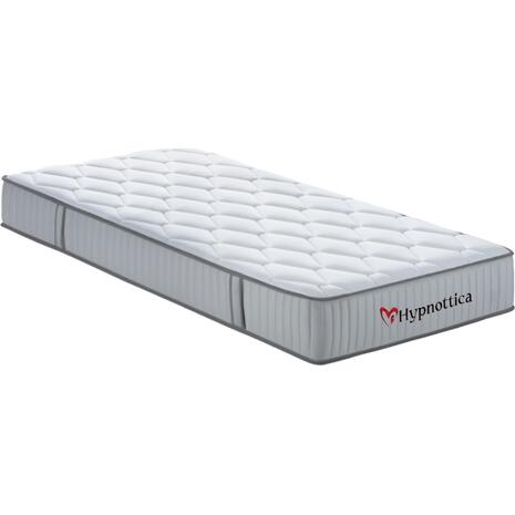ΣΤΡΩΜΑ ΜΟΝΟ HYPNOTTICA HM748.01 POCKET SPRINGS--ΛΕΥΚΟ 90x190x25Υεκ.