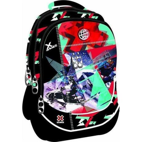 Τσάντα Πλάτης GIM Δημοτικού X-Games (339-17031)