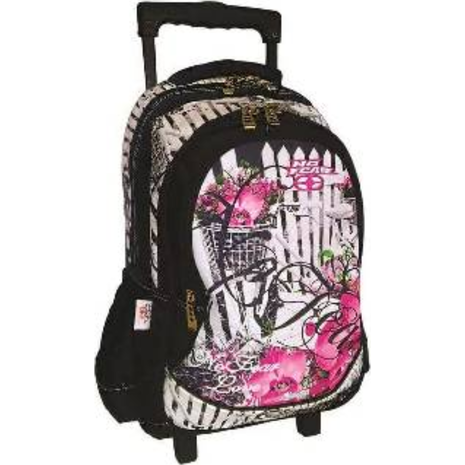 Τσάντα Τρόλεϊ Δημοτικού BMU No Fear Flower (347-00074)