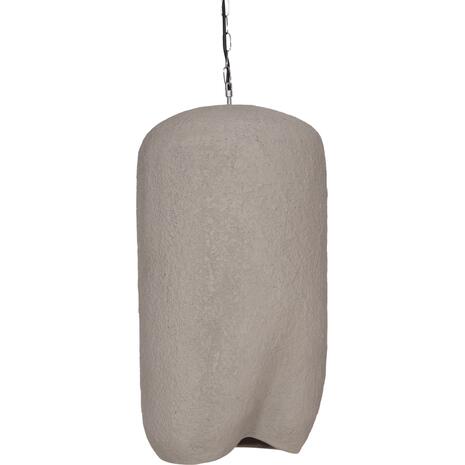 ΦΩΤΙΣΤΙΚΟ ΟΡΟΦΗΣ ΚΡΕΜΑΣΤΟ LOGKY HM4704.03L--FIBER CEMENT ΓΚΡΙ 35x35x67Υεκ