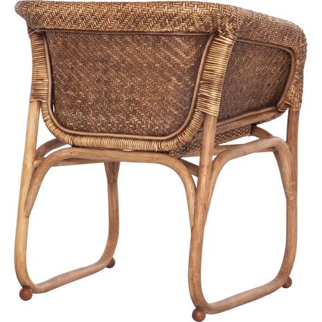 ΠΟΛΥΘΡΟΝΑ ΕΣΩΤ.ΧΩΡΩΝ TUCKET HM9958.02 ΦΥΣΙΚΟ RATTAN-ΚΑΡΥΔΙ ΧΡΩΜΑ 63x60x77Υεκ