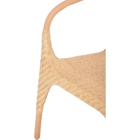 ΠΟΛΥΘΡΟΝΑ GABE ΕΣΩΤ.ΧΩΡΩΝ HM9956.01 ΦΥΣΙΚΟ RATTAN 62x60x79Υεκ.