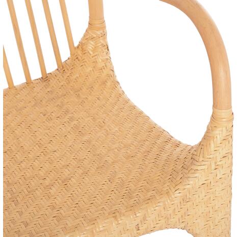 ΠΟΛΥΘΡΟΝΑ ΤΡΑΠΕΖΑΡΙΑΣ ΕΣΩΤ. ΧΩΡΩΝ GIBBON HM9957.01 ΦΥΣΙΚΟ RATTAN 62x55x82Υεκ.