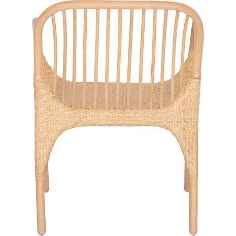 ΠΟΛΥΘΡΟΝΑ ΤΡΑΠΕΖΑΡΙΑΣ ΕΣΩΤ. ΧΩΡΩΝ GIBBON HM9957.01 ΦΥΣΙΚΟ RATTAN 62x55x82Υεκ.