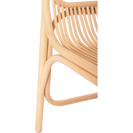 ΠΟΛΥΘΡΟΝΑ MEL ΕΣΩΤ. ΧΩΡΩΝ HM9954.01 ΦΥΣΙΚΟ RATTAN 62x57,5x79,5Υεκ.