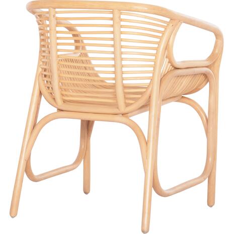 ΠΟΛΥΘΡΟΝΑ MEL ΕΣΩΤ. ΧΩΡΩΝ HM9954.01 ΦΥΣΙΚΟ RATTAN 62x57,5x79,5Υεκ.