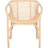 ΠΟΛΥΘΡΟΝΑ MEL ΕΣΩΤ. ΧΩΡΩΝ HM9954.01 ΦΥΣΙΚΟ RATTAN 62x57,5x79,5Υεκ.