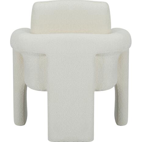 ΠΟΛΥΘΡΟΝΑ CRUSHER HM9681.04 ΛΕΥΚΟ ΜΠΟΥΚΛΕ ΥΦΑΣΜΑ-ΜΕΤΑΛΛΙΚΟΣ ΣΚΕΛΕΤΟΣ 82x78x87Υεκ. (Λευκό)