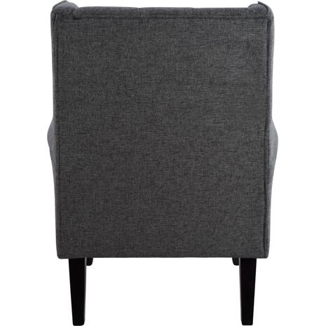 ΠΟΛΥΘΡΟΝΑ ΜΠΕΡΖΕΡΑ BRANDON HM3073.10 ΣΕ ΓΚΡΙ ΧΡΩΜΑ 83x83x104 εκ.