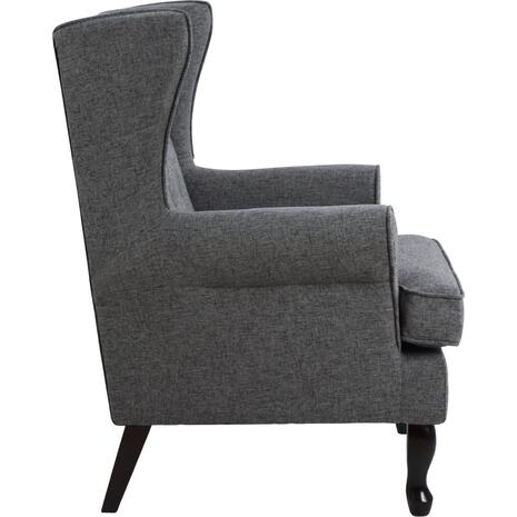 ΠΟΛΥΘΡΟΝΑ ΜΠΕΡΖΕΡΑ BRANDON HM3073.10 ΣΕ ΓΚΡΙ ΧΡΩΜΑ 83x83x104 εκ.