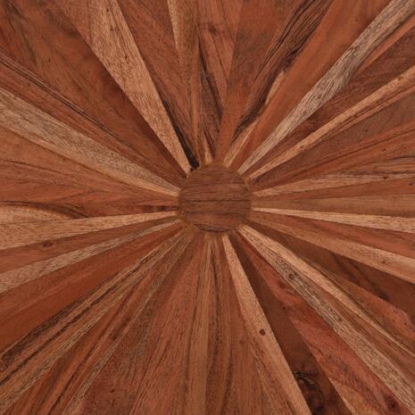 ΤΡΑΠΕΖΙ ΣΑΛΟΝΙΟΥ ΟΒΑΛ MONTANA SUPERIOR HM9906 ΞΥΛΟ ΑΚΑΚΙΑΣ-ΜΕΤΑΛΛΟ 120x61x45Υεκ.