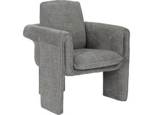 ΠΟΛΥΘΡΟΝΑ CRUSHER HM9681.01 ΓΚΡΙ ΜΠΟΥΚΛΕ ΥΦΑΣΜΑ-ΜΕΤΑΛΛΙΚΟΣ ΣΚΕΛΕΤΟΣ 82x78x87Υεκ. (Γκρι)