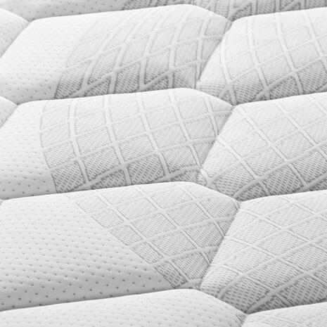 ΣΤΡΩΜΑ ΜΟΝΟ HYPNOTTICA HM748.01 POCKET SPRINGS--ΛΕΥΚΟ 90x190x25Υεκ.