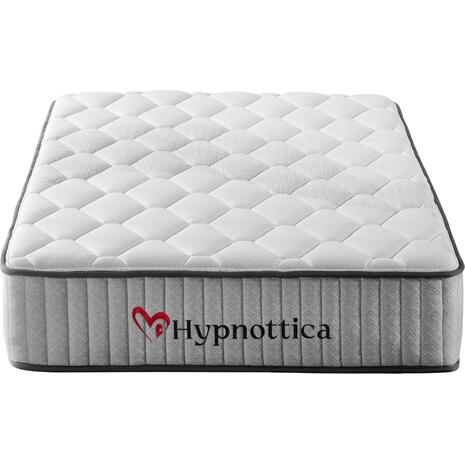 ΣΤΡΩΜΑ ΜΟΝΟ HYPNOTTICA HM748.01 POCKET SPRINGS--ΛΕΥΚΟ 90x190x25Υεκ.